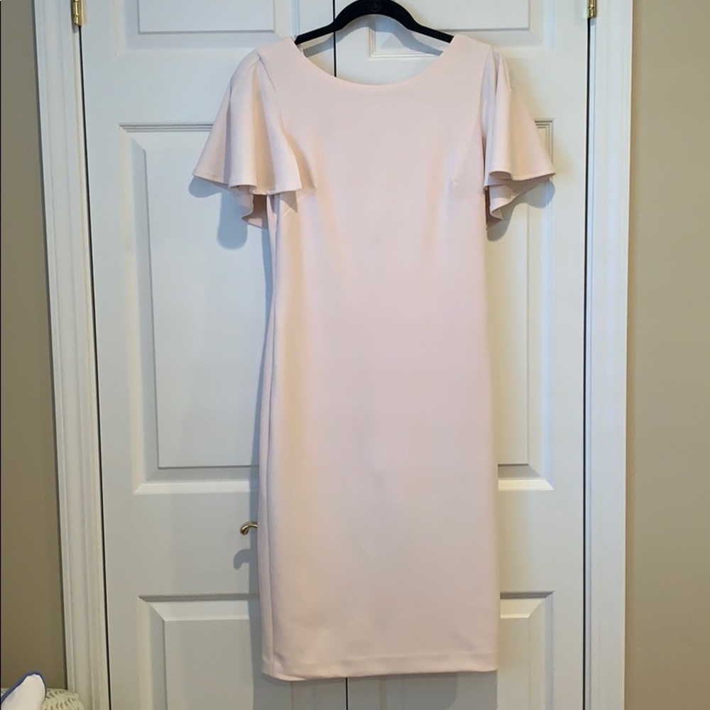 Cream colored Calvin Klein dress